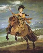 Diego Velazquez Portrait equestre du prince Baltasar Carlos (df02) oil